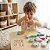 Brinquedo Educativo Madeira Empilhar Equilíbrio Coordenação Motora Montessori Infantil Criança 3+ - Imagem 8