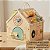 Brinquedo Educativo Montessori Casinha De Atividades Madeira - Imagem 9