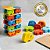 Brinquedo Torre Equilíbrio Elefantes Madeira Jogo Infantil - Imagem 8