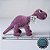 Bicho De Pelucia Dinossauro Floresta Macio Infantil 30cm Roxo - Imagem 4