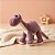 Bicho De Pelucia Dinossauro Floresta Macio Infantil 30cm Roxo - Imagem 10
