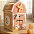 Cubo Atividades Fazenda em Madeira Brinquedo Educativo Infantil - Imagem 1