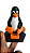 Boneco Tux Linux 3dcomtech - Imagem 1