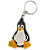 Chaveiro Tux - Imagem 2