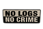 Plaquinha No Logs, no crime - Imagem 1