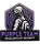 Plaquinha PURPLE TEAM – Excellence by Security -3D - Imagem 1