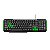 Teclado Gamer Multi Preto/Verde, TC201 - Imagem 2