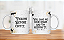 Caneca Porcelana - Violent Before Coffee - Imagem 1