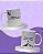 Caneca Glitter - Caçadora e Ladra - Imagem 1