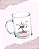 Caneca Vidro "Caffeine" - Imagem 1