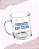 Caneca Vidro "Science is Cool" - Imagem 1