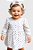 Vestido Infantil e Bebê Manga Longa 100% Algodão Com Laço - Coraçãozinho - Imagem 1