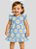 Vestido Bebê Infantil com Laço de Cabelo 100% Algodão - Margarida - Imagem 1