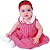 Vestido de Bebê e Infantil 100% Algodão Xadrez Vermelho 2 Meses até 6 Anos Giulia - Imagem 1