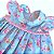 Vestido de Bebê Florido com Bolero 100% Algodão Maya 2 Meses até 4 Anos - Imagem 5