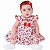 Vestido de Bebê Infantil Menina Estampado Ursinho 100% Algodão 2 Meses até 6 Anos - Laura - Imagem 1
