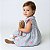 Kit Vestido Bebê e Infantil Menina Estampado Luxo com Boneca de pano Presente 100% Algodão 2 Meses a 6 Anos Maya - Imagem 4