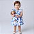 Kit Vestido Bebê Infantil Menina com Boneca de pano 100% Algodão - Rafaela - Imagem 3