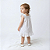 Vestido Bebê Infantil Toque Macio e super confortável Branco em Laise com Forro 100% Algodão 2 Meses até 6 Anos - Imagem 3