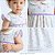 Vestido de Bebê e Infantil Estampa Coração 100% Algodão 2 Meses a 6 Anos Rebeca - Imagem 5