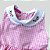 Vestido Bebê Infantil Menina Mundo Nina Macio Confortável Luxo Festa 2 Peças 100%Algodão 2 Meses a 8 Anos - Imagem 3