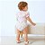 Body Jardineira Bebê Luxo com Blusinha 2 Peças 100% Algodão 2 Meses a 1 Ano Malu - Imagem 3
