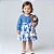 Kit Vestido Bebe Infantil 100% Algodão com Boneca de Pano 2 Meses a 6 Anos Sara - Imagem 3