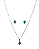 Conjunto Elegância Real Gota Prata 925 + Embalagem Luxo & Cartão - Imagem 10