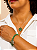 Pulseira & Colar Prata 925 - Pedra Quartzo Verde - Imagem 2