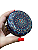 Lata Mandala Decorativa: O Santuário para suas Joias e Amuletos - Azul/Amarelo - Imagem 1