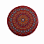 Lata Mandala Decorativa: O Santuário para suas Joias e Amuletos - Bordo - Imagem 2