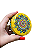 Lata Mandala Decorativa: O Santuário para suas Joias e Amuletos - Amarelo/Preto - Imagem 1