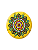 Lata Mandala Decorativa: O Santuário para suas Joias e Amuletos - Amarelo/Preto - Imagem 2
