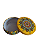 Lata Mandala Decorativa: O Santuário para suas Joias e Amuletos - Amarelo/Preto - Imagem 3
