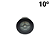 Embutido De Solo e Piso De Led 3649-fe-s-pm 8w 2700k 10º Preto Interlight Com Antiofuscante - Imagem 1