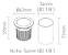 Embutido De Solo e Piso De Led 3967-s-fe-ie 2,5w 2700k 5º Inox Interlight - Imagem 4