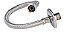 Engate Flexivel 50cm Inox 1/2 MXF (Macho x Femea) 57791 -Fabrimar - Imagem 1