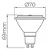 Lâmpada Led Stella Ar70 Eco 4w Gu10 Biv 2700k Stl23434/27 Branco Quente - Imagem 4