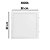 Plafon Embutir 30x30cm 25w 4000k (Branco Neutro) Se-240.3008 Saveenergy Branco - Imagem 3