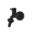 Torneira Jardim com bico 1230 1/4 Volta 1/2 polegada Preto Fosco C44 - Imagem 1