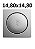 Ralo Click Inox Quadrado 15x15cm Cromado Nova Orion - Imagem 2