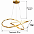 Pendente Led Torçat Pe-221/48.50 50cm 48w 3000k 2880lm +luz - Imagem 8