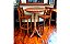 Mesa Bistrô 110x60 Madeira De Demolição Com 2 Banquetas - Imagem 5