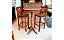 Mesa Bistrô 110x60 Madeira De Demolição Com 2 Banquetas - Imagem 2