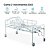 Cama hospitalar 5 posições até 180 Kg - Dellamed - Imagem 2