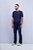CALÇA COMFORT FIVE POCKETS EM JEANS ESCURO - Imagem 1