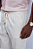 CALÇA SLIM BOLSO FACA EM TECIDO COM LINHO - Imagem 3