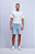 BERMUDA SLIM COMPRIMENTO MÉDIO JEANS CLARO - Imagem 1