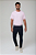 CALÇA FIVE POCKETS SLIM EM SARJA - Imagem 1