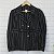 Blazer preto listrado M - Imagem 1